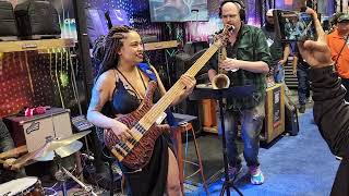 MOHINI DEY!.At NAMM 2024 Day #2 At The Anaheim Convention Center In Anaheim,Ca.!.12524!
