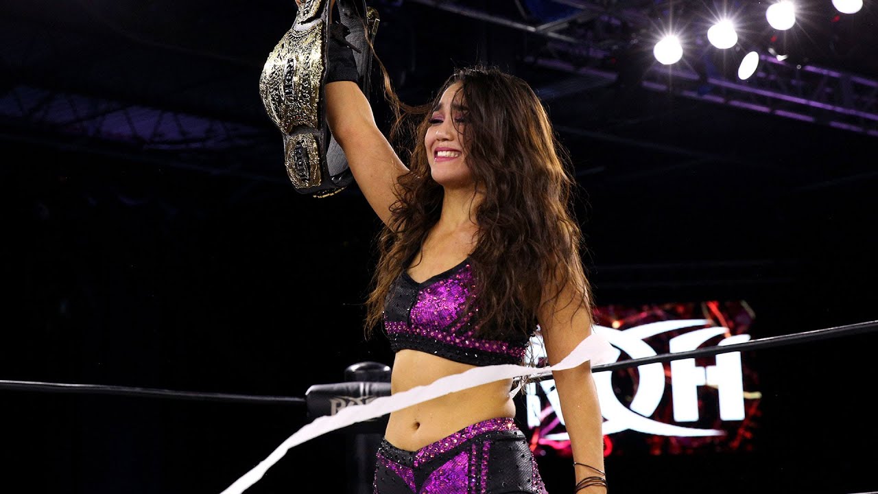 Roxanne Perez (Rok-C) On When She Found Out She Was Winning The ROH Women's Championship - YouTube