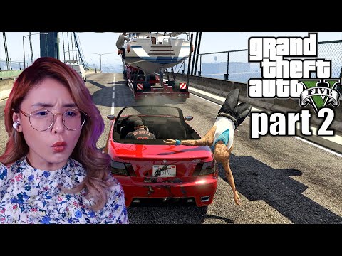 Still Bad at this, Still a Hilariously Fun Game  | Let&rsquo;s Play GTAV Grand Theft Auto 5 Part 2 4K60