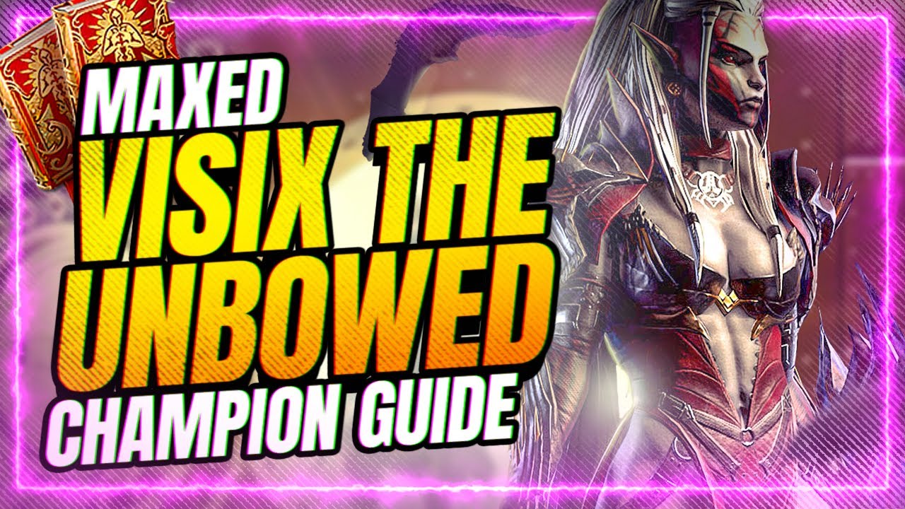 Visix Build Is Visix Worth Building After Her BUFF?! | RAID Shadow Legends - YouTube