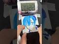 Draw Rem in 1 minute Challenge! #howtodraw #つっしーの筆