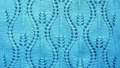 Ажурные УЗОРЫ Спицами для Начинающих - 2019 / Openwork pattern of spokes for Beginners