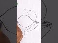 easy mango drawing #shorts #youtube
