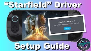 "Starfield" AMD Adrenalin Driver (23.8.2) Setup Guide on Ayaneo Devices Supporting AMD Ryzen 7 7840u screenshot 5