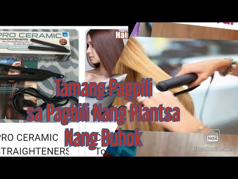 Dapat Mong Malaman Bago Ka Bumili Nang Plantsa Ng Buhok | James World