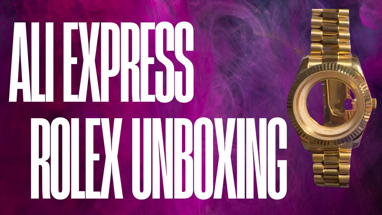 Rolex Gold Case Watch from AliExpress (Day-Date Mod Build)