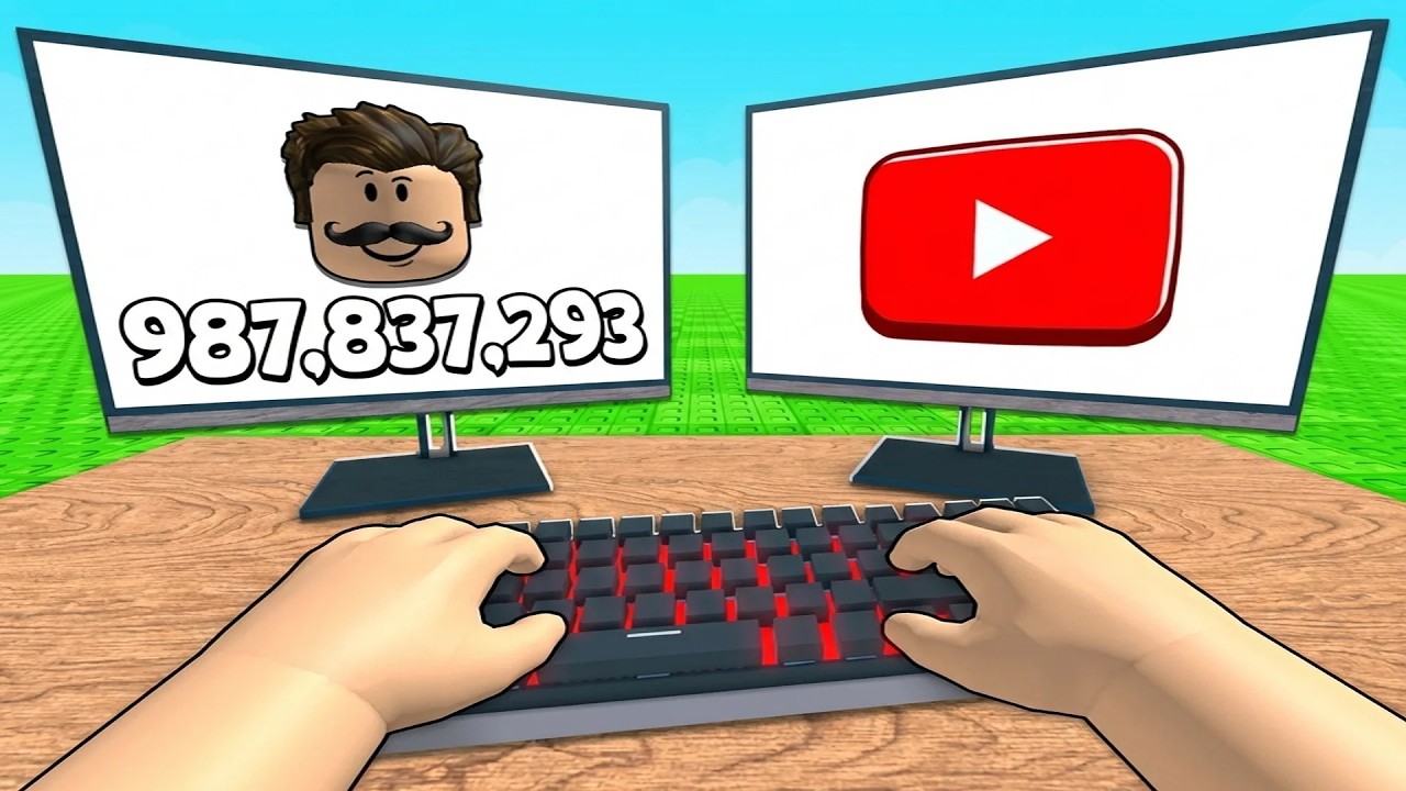 I Made $1,294,384 Off A Single Video In Roblox Be A Youtuber