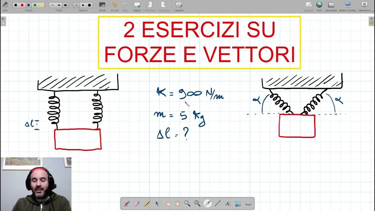 Esercizi Sulle Forze Fisica Prima Liceo Con Soluzioni 2 esercizi svolti su forze e vettori - YouTube