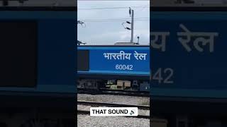 Most powerful WAG-12B locomotive Raw Sounds | VVVF motor sounds |  Indian Railways