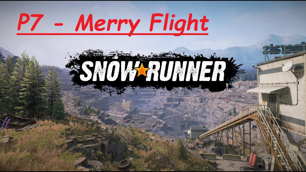 Snowrunner  - LIVE Stream - Merry Flight - P7