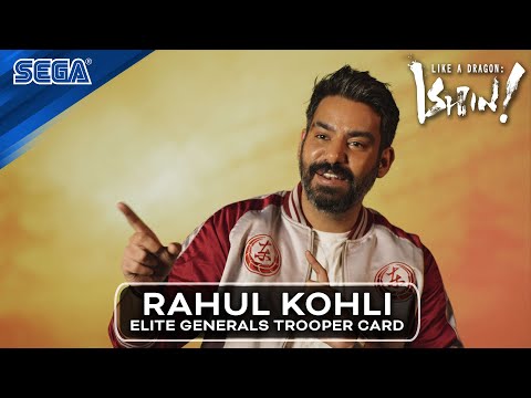 Like a Dragon: Ishin! | Rahul Kohli Special Guest Trooper Card
