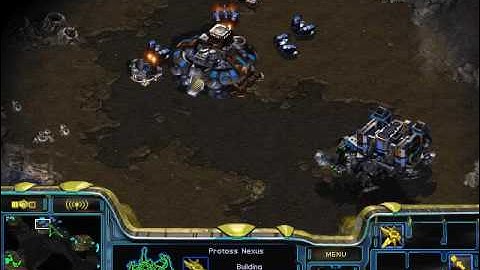 Starcraft Brood war Map Python 1.3 Protoss vs Terran