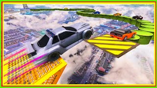 New Extreme Tricky Real Fast Car Stunt : Free 2020 3D Speed Car Game Android Gameplay screenshot 2