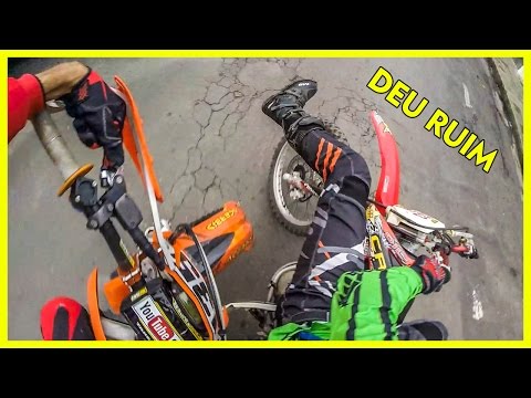 Acidente na Largada | 10° Ibitiúra Off Road | Trilha de Moto KTM 250 Deu Ruim