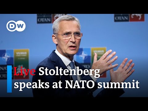Live: nato chief holds press conference at vilnius summit | dw news