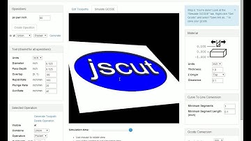 jscut integrated gcode preview