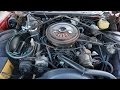 Cold Start 455 Buick Video V8 Centurion Olds 98 88 Mechanical Tips