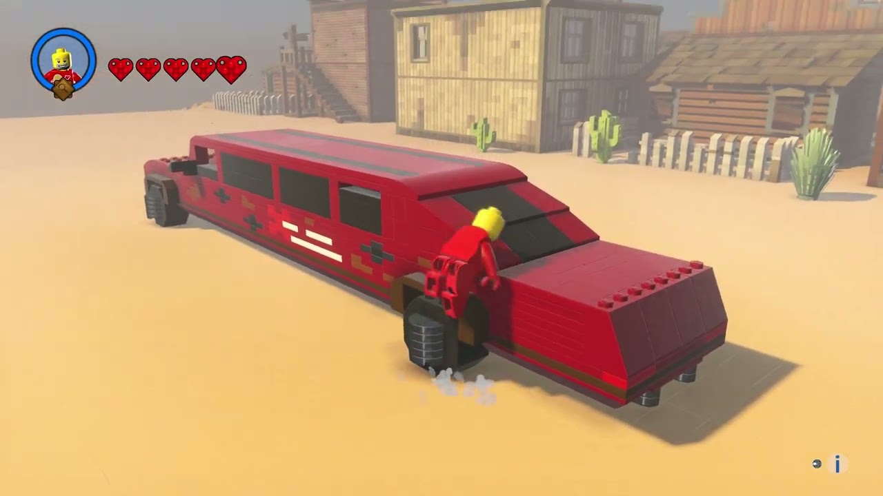 Red Guardian Limo - Thunderbolts* - Lego Worlds