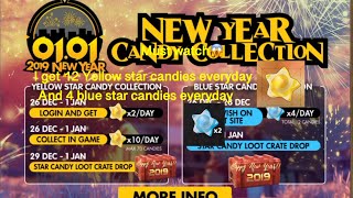 How to collect blue and yellow star candies everyday😱/Garena Free Fire🔥 screenshot 4