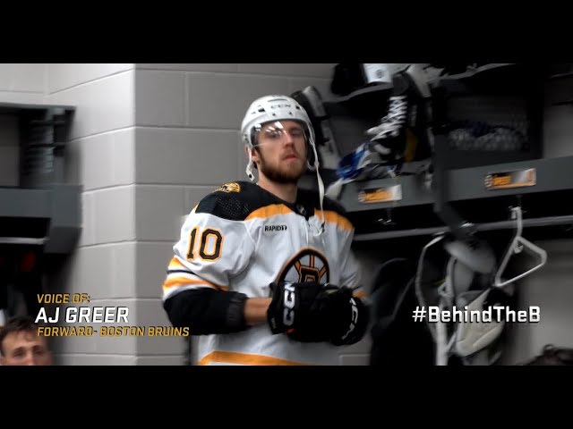 AJ Greer's first Bruins goal 10/15/22 