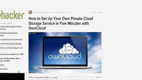 Create your own Cloud Storage Server in 5 Minutes!   OwnCloud  360 X 640
