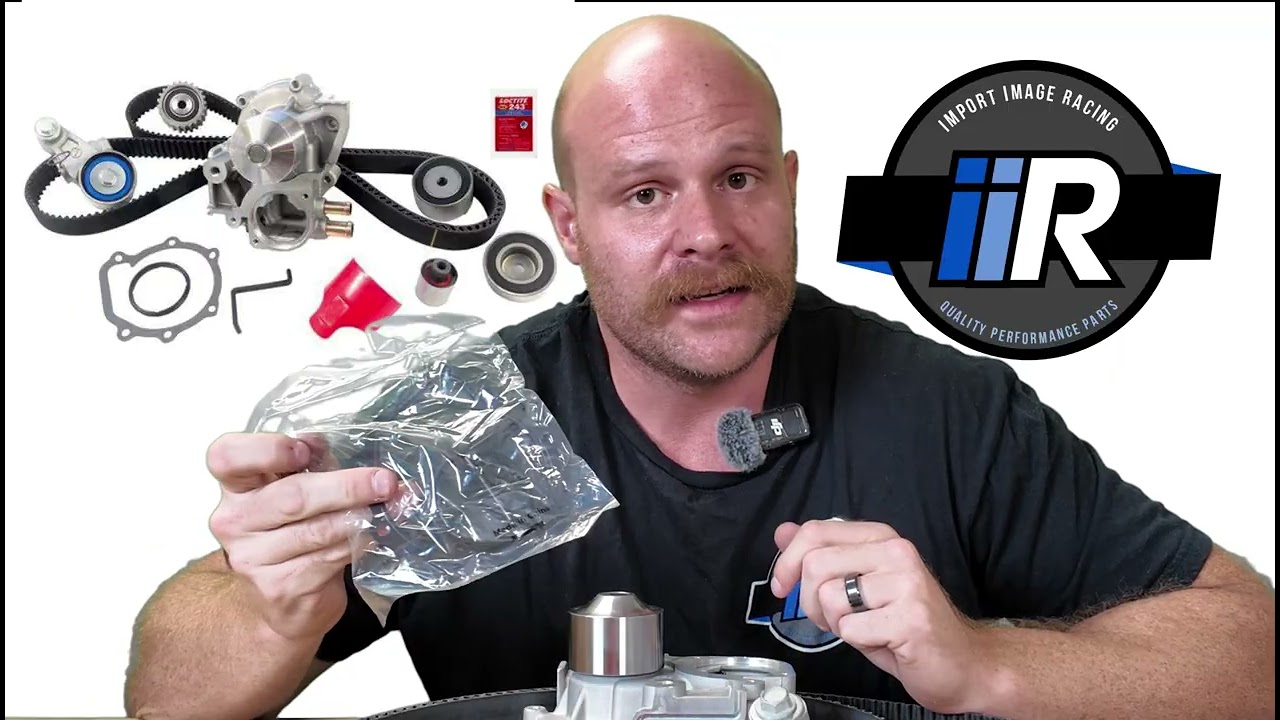 Gates Timing Belt Kit with Water Pump for WRX, STI & Legacy GT | TCKWP328