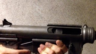 Grease gun M3A1 SMG .45ACP Full Auto Shooting - YouTube