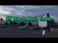 DIY Drive-In Theater [How To Make Your Own Outdoor Theater]