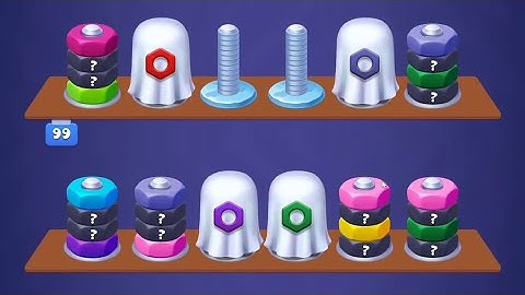 Sort Works: Nuts & Order - Levels 91-100