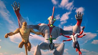 WHICH ALIEN CAN SAVE BEN TENNYSON GALVAN BEN 10 OPEN WORLD GAMEPLAY | BEN10 GALVAN NEW UPDATE .18.3 screenshot 1