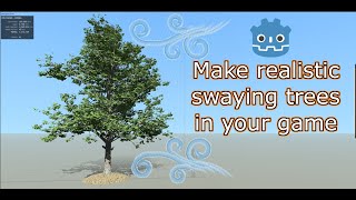 How to add realistic tree in Godot