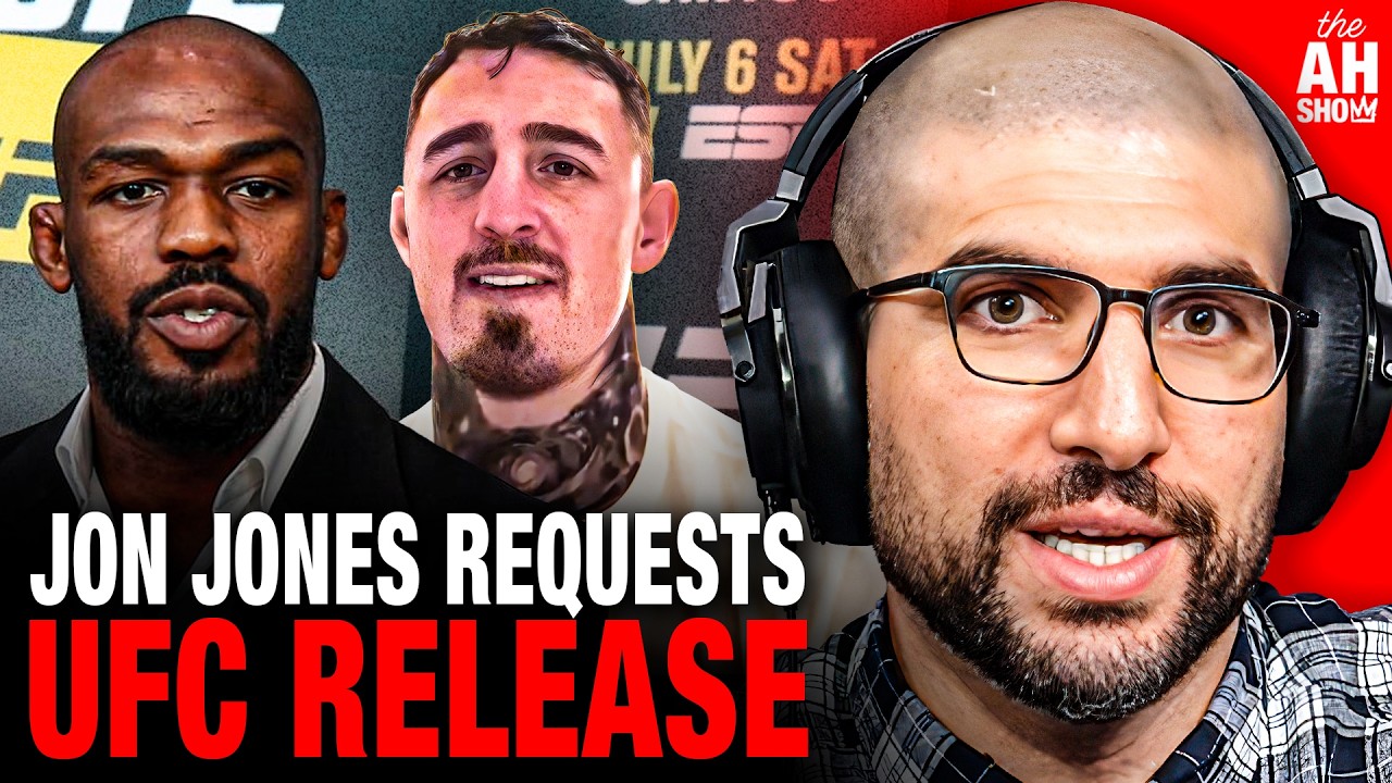 BREAKING: Jon Jones Asks For Immediate UFC Release, Ariel Helwani & Tom Aspinall React