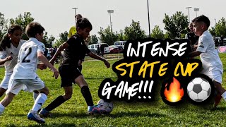 Intense State Cup Game Utah Avalanche Vs Sparta United B12 Jk 2023 U12 Group Stage