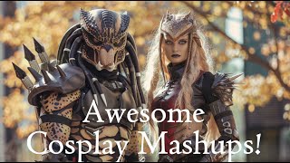 Cosplay Mashups! Real ones and some hilarious and awesome Midjourney AIgenerated mashups