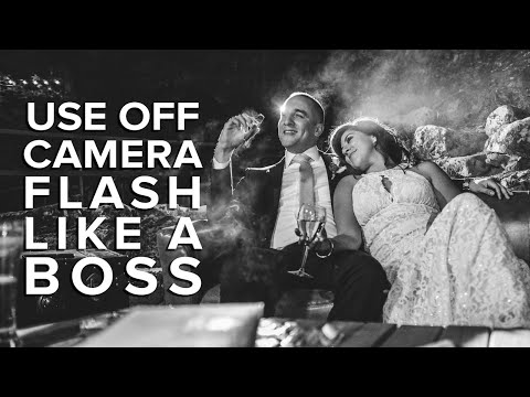 Off Camera Flash Tutorial Wedding Photography - Fuji XT3 Godox V1 AD200