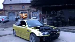 BMW E46 M3 V10 - swap - first test