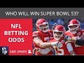 NFL Super Bowl 53 Odds: Patriots, Chiefs, Rams And Saints Among Top Betting Favorites