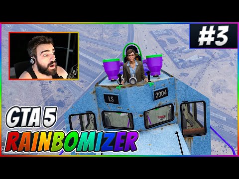 GTA 5 But Everything Is Randomized! - Part 3 - Los Santos Completely Transformed (Rainbomizer Mod)