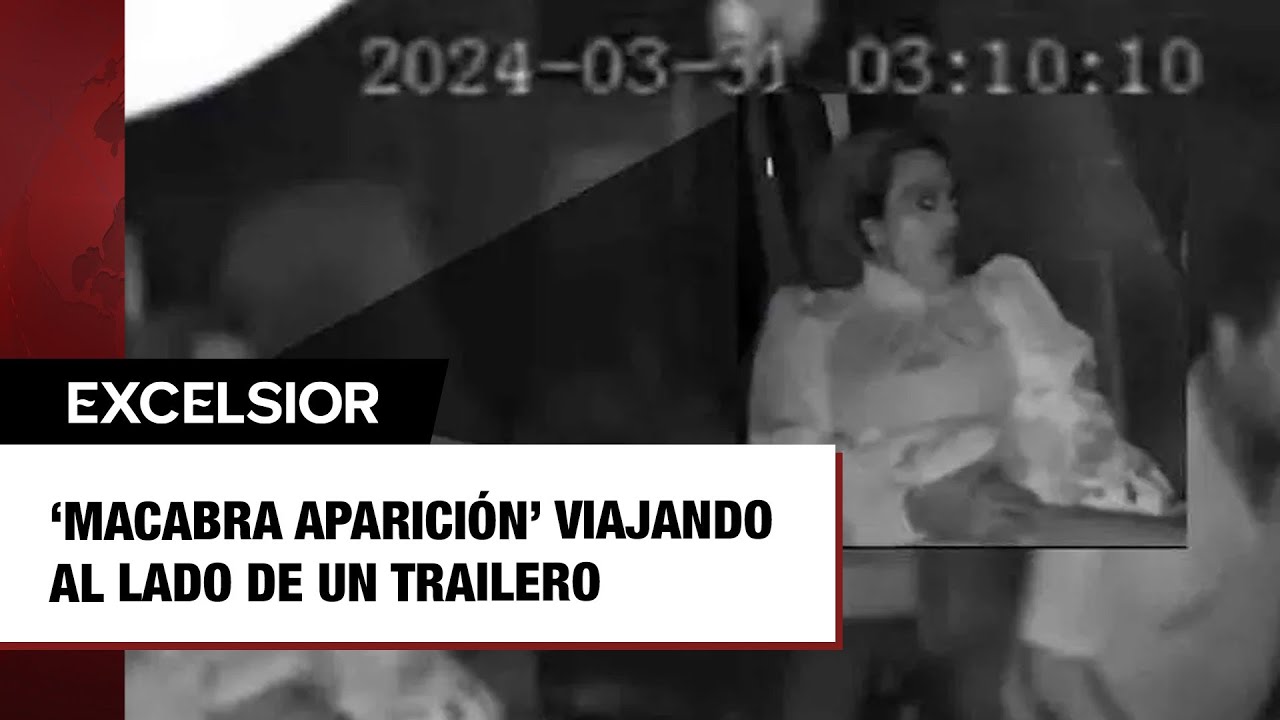 ‘Macabra aparición’ captan a mujer espectral viajando al lado de un ...