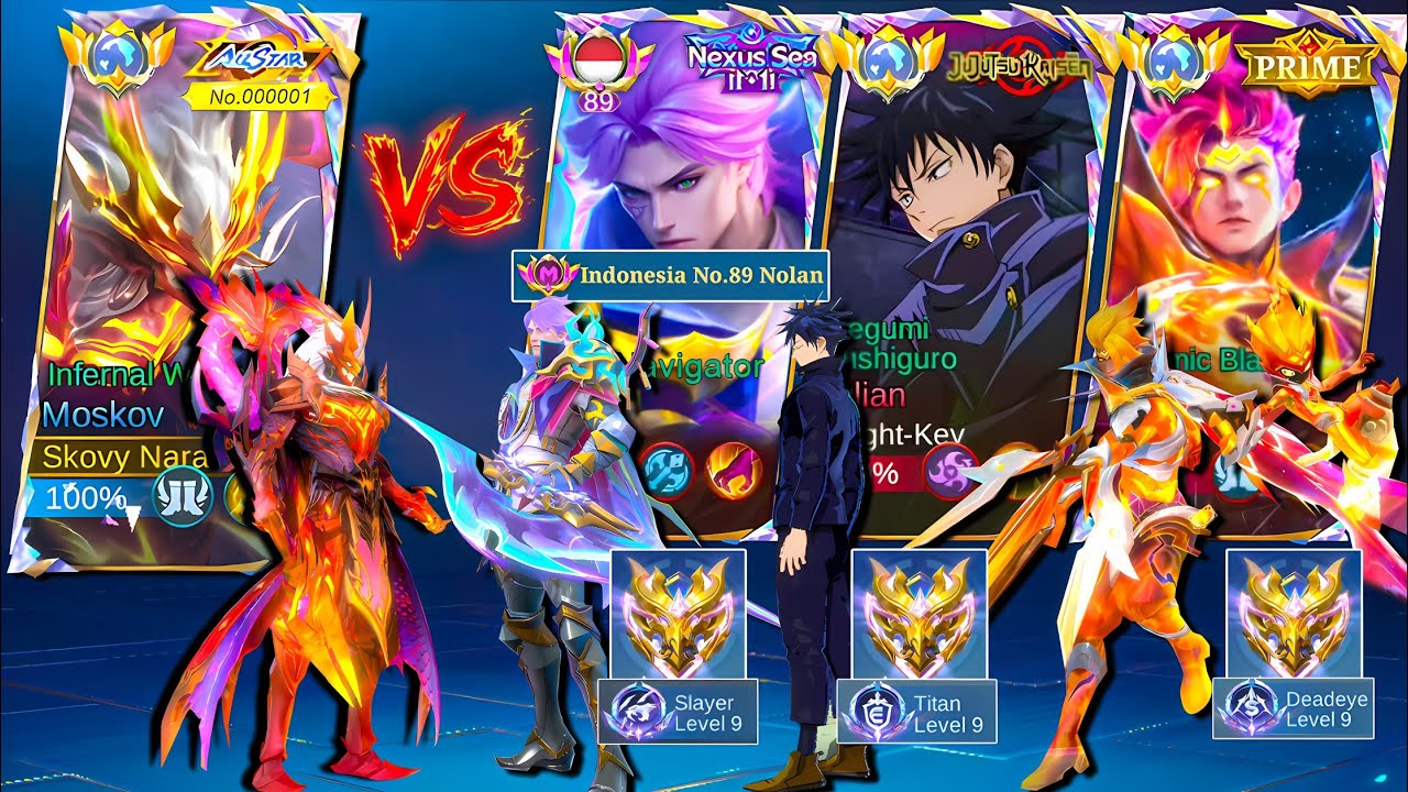 Match Seru Parah !! Global Moskov Melawan Top Indonesia & Player Immortal! Pertaruhan MMR !!~ MLBB