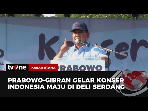 Kampanye Akbar Prabowo-Gibran di Deli Serdang | Kabar Utama tvOne