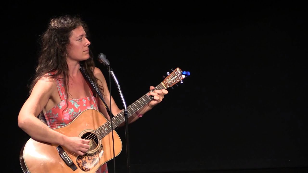 Ida Mae Specker and Faith Wood - Red Rocking Chair