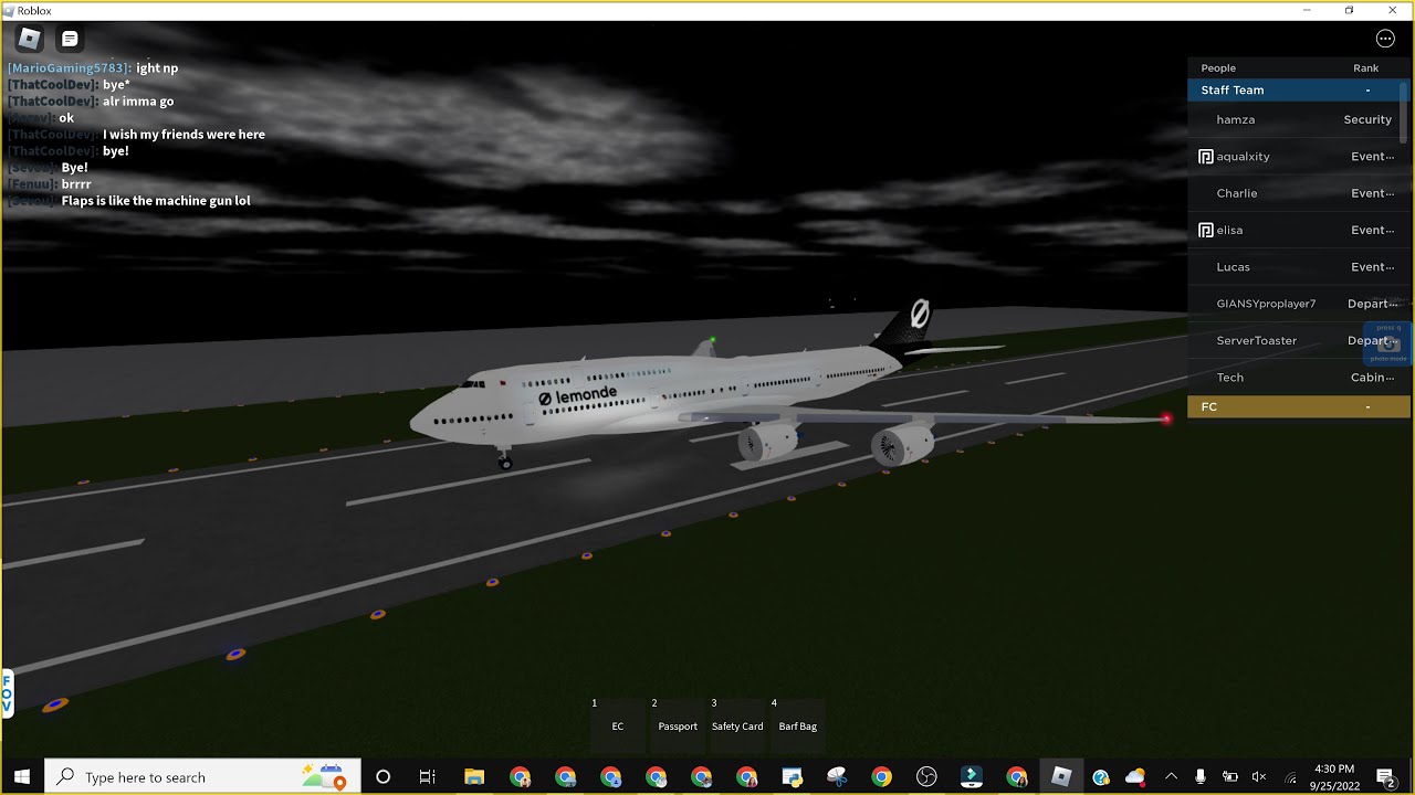 🔴Live Roblox LeMonde Airlines Boeing 747-8i (Economy) Munich to London Heathrow