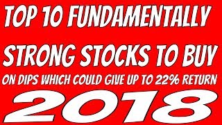 Top 10 Fundamentally Strong Stocks To Buy On Dips Which Could Give Up To 22% Return