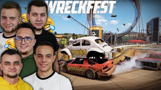 WRACAMY DO WYŚCIGÓW 🏆 WRECKFEST Na Modach Z Ekipą MST *MULTIPLAYER* 🤣 MafiaSolec