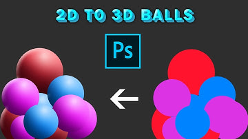 Create 3D Ball In Photoshop | Adobe Photoshop | Photoshop Hindi