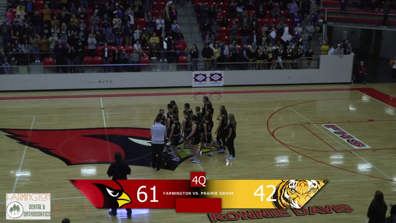 Farmington Lady Cardinals VS Prairie Grove Lady Tigers