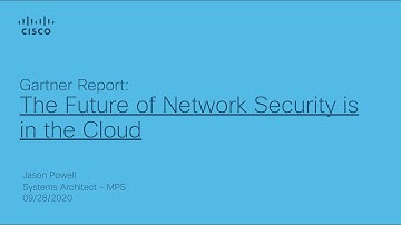 Trusted Advisor Program Webinar: Unraveling SASE - An Analysis of Gartner