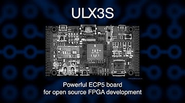 ULX3S: A powerful, open hardware ECP5 FPGA dev board