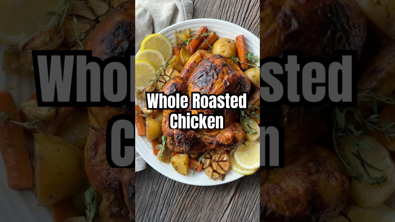 Golden, Crispy, Juicy Roast Chicken at Home